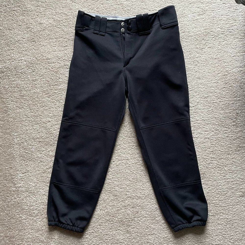 Mizuno Women's Softball Pants - Black - S